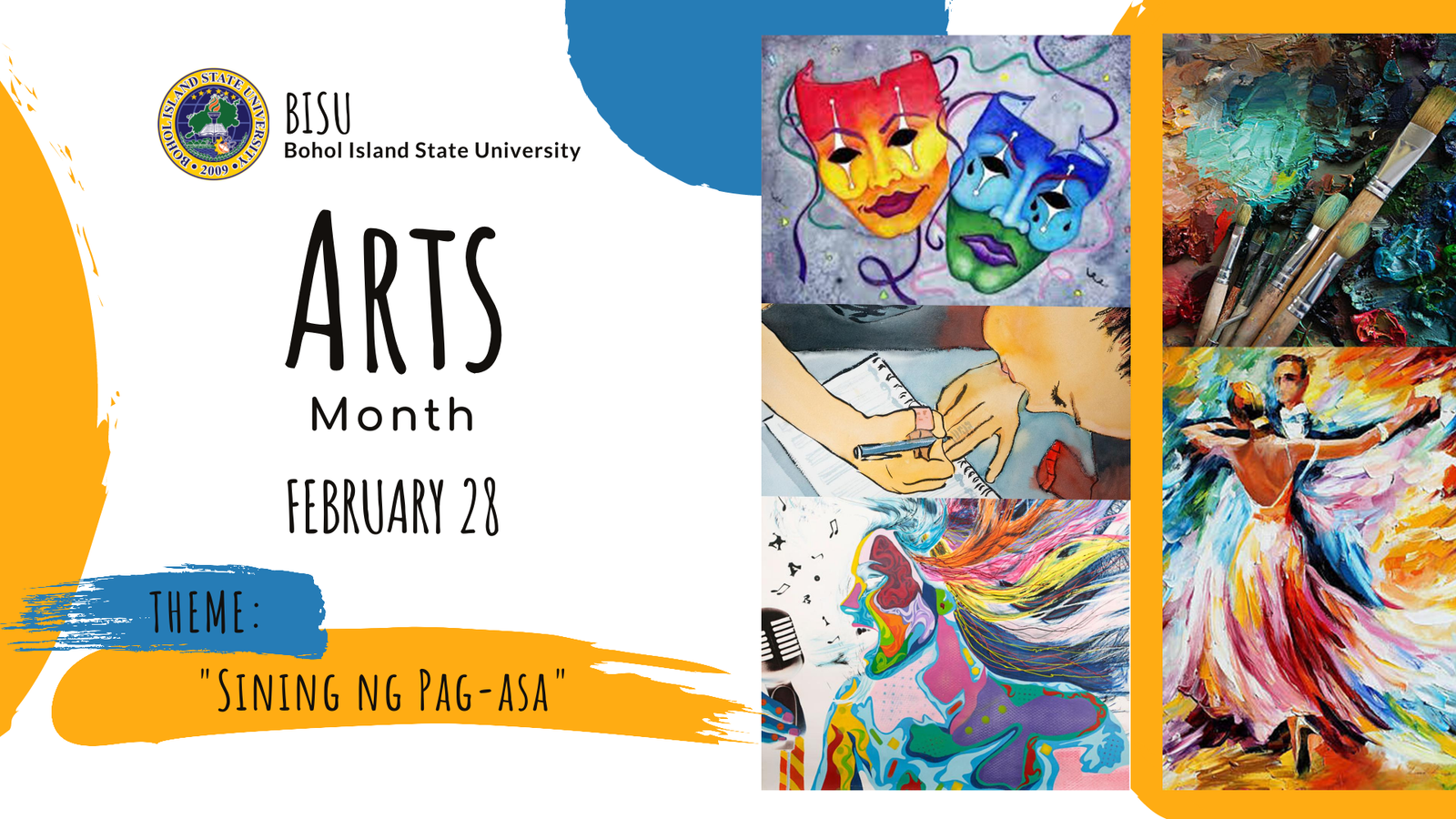 arts month poster